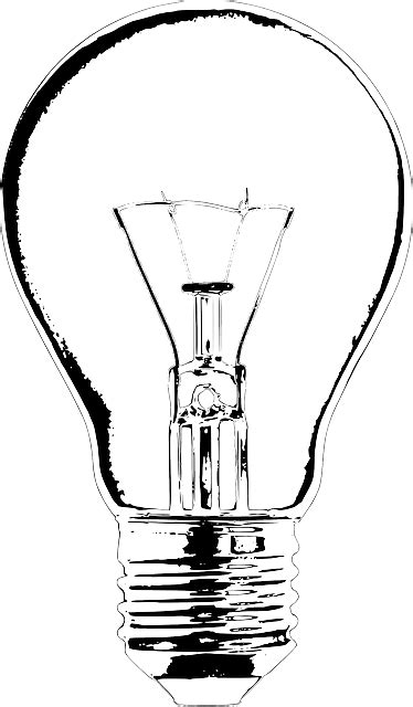 Lightbulb Electric Light Bulb · Free Vector Graphic On Pixabay