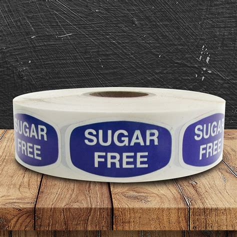 Sugar Free Labels 1000 Stickers