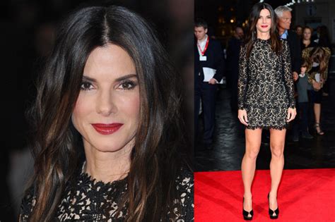 Sandra Bullock Flashes Endless Pins And Amps Up The Sex Appeal In