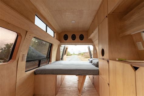 This Chevy Camper Vans Wondrous Wooden Interior Will Make You Look