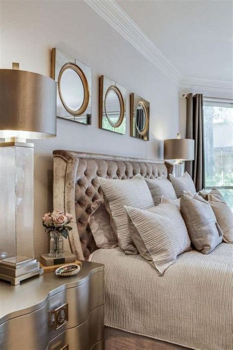 Amazing Luxury Champagne Bedroom Ideas With Elegant Style 07