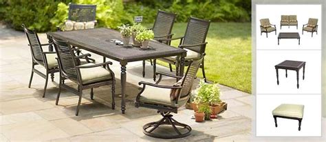 Best of martha stewart patio furniture cushions ahfhome com new chair replacement recliner large size. Martha Stewart Living Pembroke Patio Dining Set - updating ...
