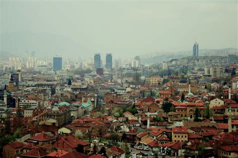 Sarajevo Skyline Bosnia And Herzegovina A View Over The C Flickr