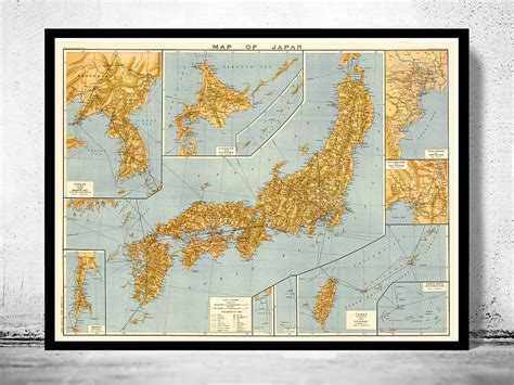 Japanese map of the world in 1914 6,293x6,582 os : Old Map of Japan 1934 - VINTAGE MAPS AND PRINTS