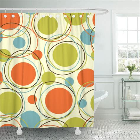 Our blackout window curtains are a denser alternative to your standard window curtain, blocking out most light and proudly featuring your favorite designs. PKNMT Colorful Pattern Retro Abstract 1950S Mid Century ...