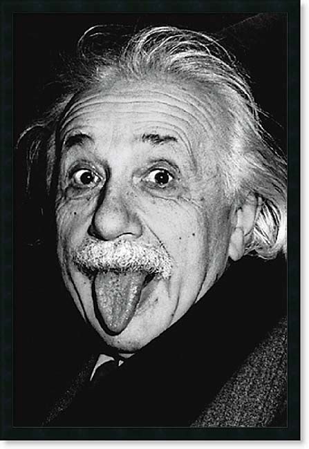 Albert Einstein Funny Face Framed Posterz Free Shipping On Orders