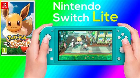 Pokemon Lets Go Eevee Nintendo Switch Lite Gameplay Youtube