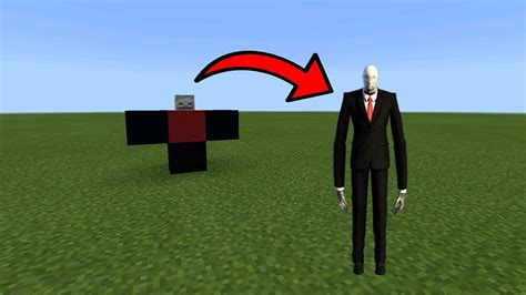 How To Spawn Slenderman In Mcpe Minecraft Pe Youtube