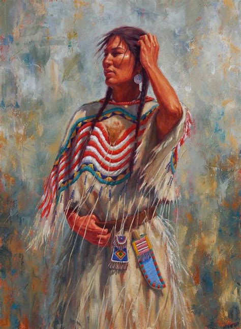 Daytime Gaze Nez Perce 2012 Artist James Ayers Native American