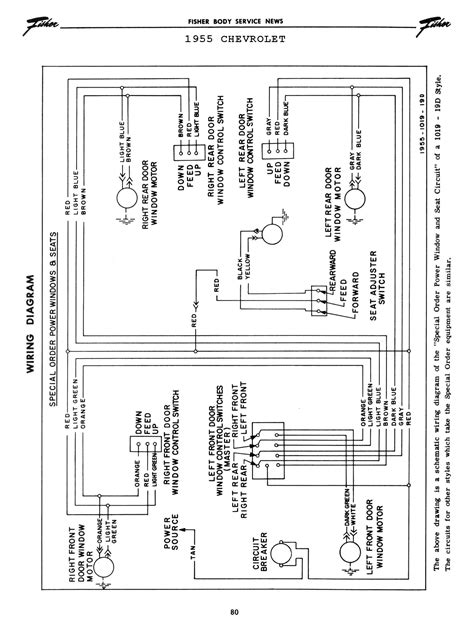 1955 Chevy Car Wiring Diagram
