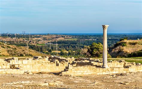 Ruins Of Kourion An Ancient City In Cyprus Stock Photo Image Of