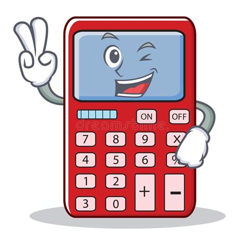 Find high quality calculator clipart, all png clipart images with transparent backgroud can be download for free! Two Fnger Cute Calculator Character Cartoon Stock Vector ...
