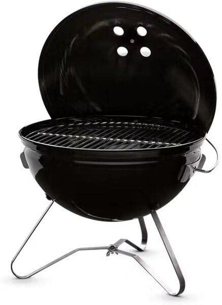 Weber 40020 Smokey Joe Premium Portable Charcoal Grill With 147 Sq In