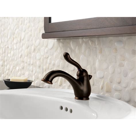 Delta offers a number of lines of kitchen and bathroom faucets, many of. Delta Leland Centerset Bathroom Faucet with Single Lever ...