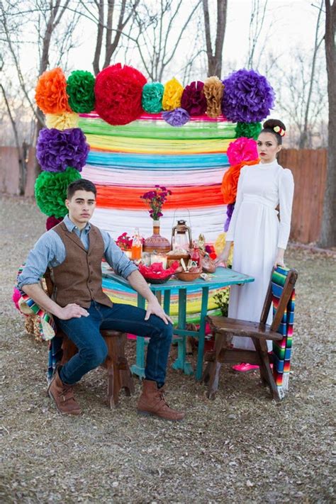 Or check out the below. Viva La Vida: Mexican Inspired Wedding Photo-Shoot - Belle ...