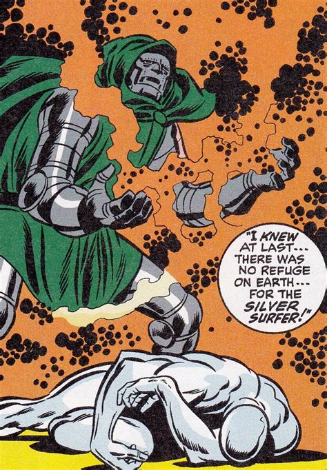 Doctor Doom Vs The Silver Surfer Silver Surfer Superhero Comic