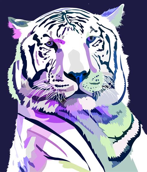 Tiger Purple By Elviranl On Deviantart