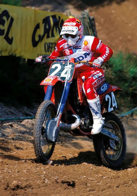 We know that for most riders, motorcycles are a way of life. Eric GEBOERS HONDA RC 250 M 1987 | Motocross bikes ...