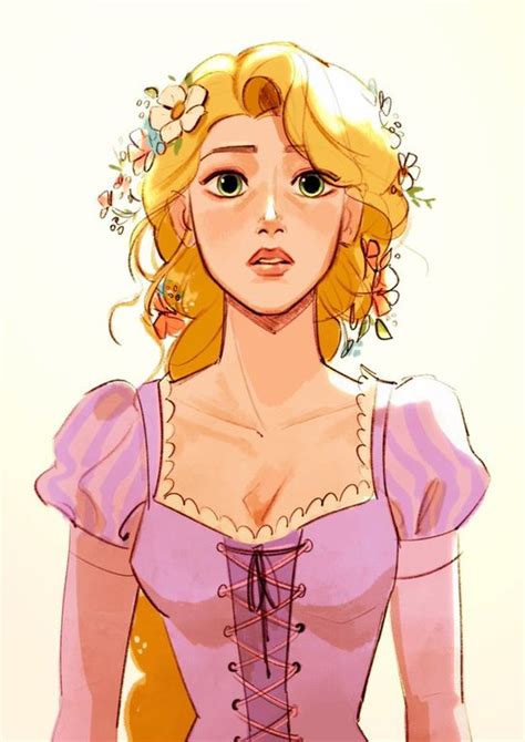 rapunzel by myrthena in 2023 disney princess drawings disney princess art disney art