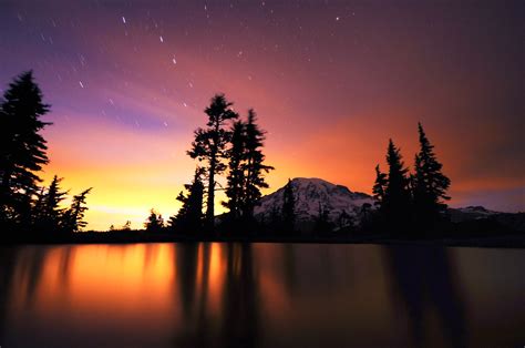 A Night At Mt Rainier Part 5 907pm Its Dark Out Now Flickr