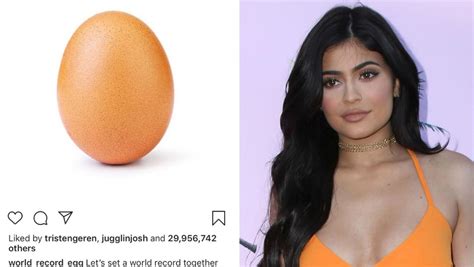 Egg Photo Breaks Kylie Jenners Record For Most Liked Image On