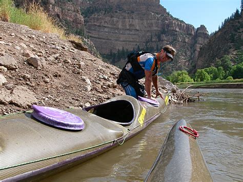 annual canoe and kayak race on the colorado river in glenwood canyon racing kayaks canoes and