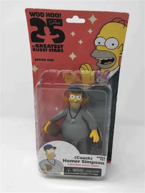 Neca The Simpsons 25th Anniversary Series 1 Homer Coach Action