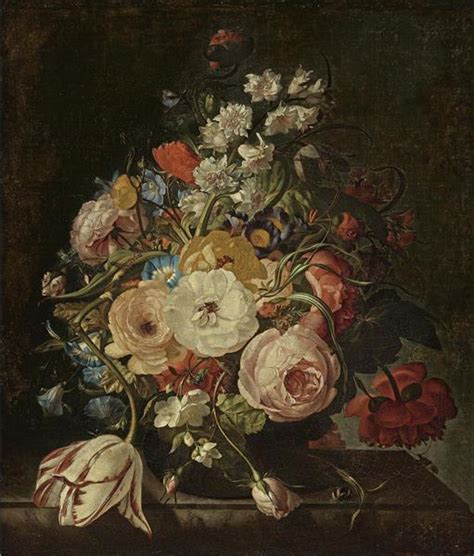 It is a kid's game similar to go fish or concentration and this was one of the paintings. Flower Still Life, 1742 - Rachel Ruysch - WikiArt.org