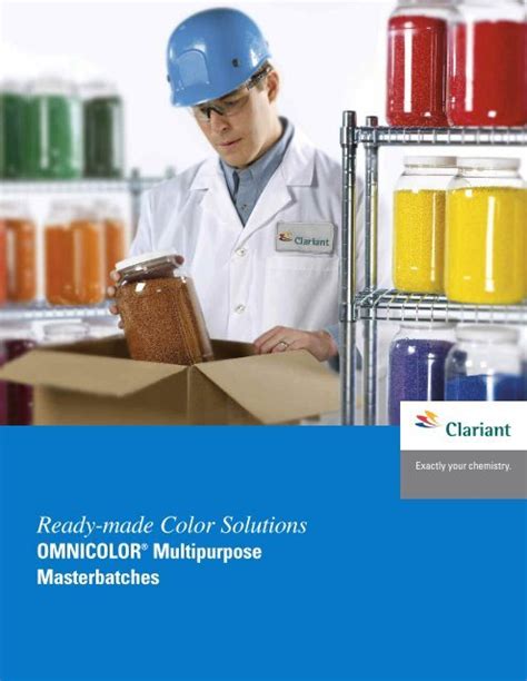 Ready Made Color Solutions OmnicolorÂ® Multipurpose Clariant