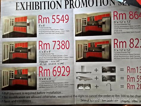 Syarikat pintu dan tingkap aluminium terbaik. Titian Perjalanan : Kabinet Dapur Aluminium