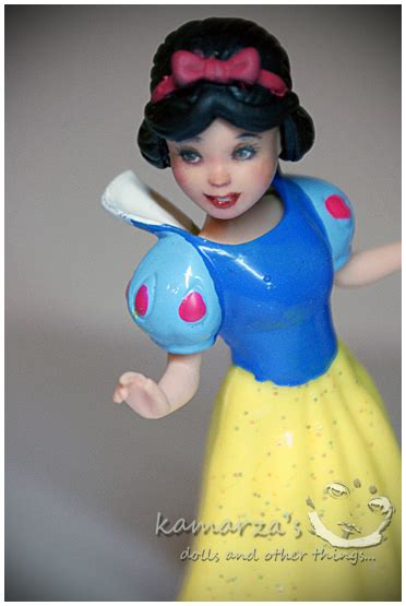 Snow White Mini Doll Repaint By Kamarza On Deviantart