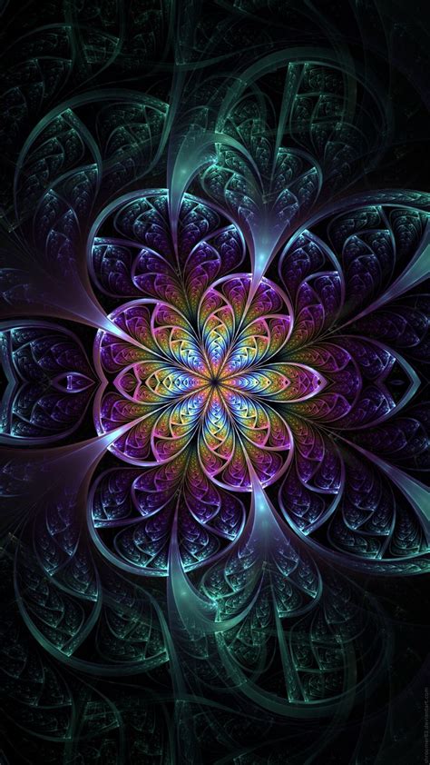 Really Cool Colorful Abstract Kaleidoscope Wallpaper Backgrounds Lock