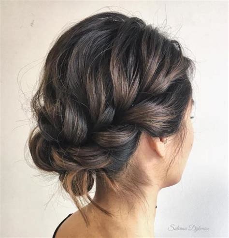 Whether you're in the market for a messy bun for running errands, a stylish french twist for holiday parties, or a boho, braided look for day or night, these updo ideas are fast and doable. 60 updo hairstyles | Page 9