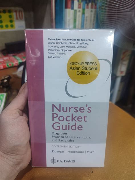 Nanda Nurses Pocket Guide 16th Edition By Doenges Lazada Ph