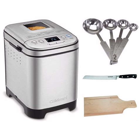 Put all of the ingredients into the bread pan in the order listed. Cuisinart CBK-110 Bread Maker Bundle - Walmart.com - Walmart.com