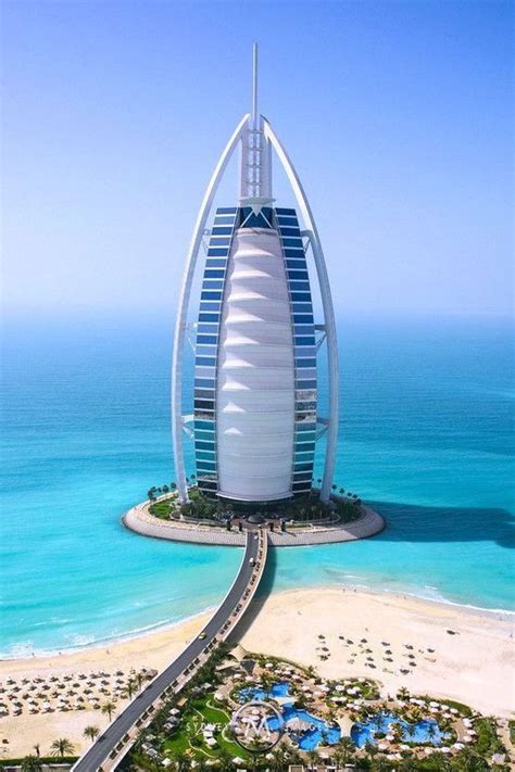 The Burj Al Arab Or Tower Of The Arabs Is A Luxury Hotel Located In