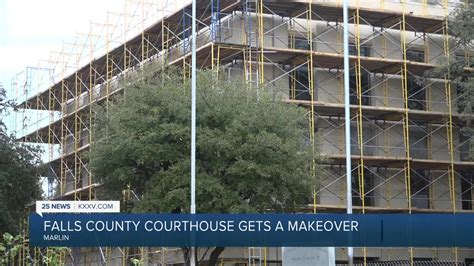Falls County Courthouse Gets A Makeover