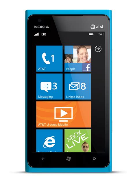 Nokia Lumia 900 16gb Gsm Unlocked Windows 75 Cell Phone 15244262