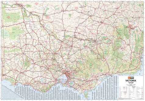 Hema Victoria State Map By Hema Maps Avenza Maps
