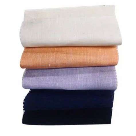 Fancy Plain Linen Shirting Fabric Up To 150 Gsm At Rs 795 Meter In