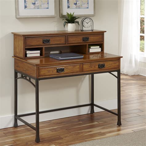 Home Styles Modern Craftsman Computer Desk With Hutch And