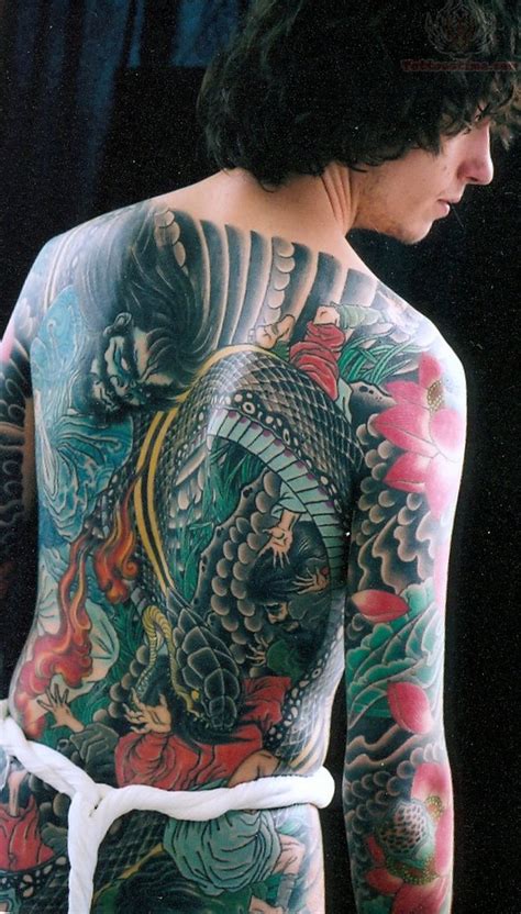 Japanese Samurai Full Body Tattoo