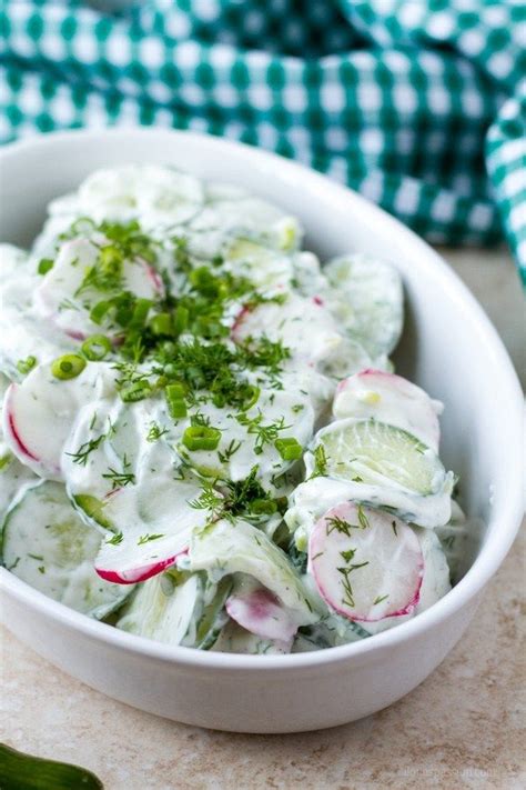 Sour cream and green onion potato salad with bacon grits and gouda mayonnaise, salt, red potatoes, sour cream, green onions, dijon mustard and 2 more cool sour cream potato salad foodista pepper, sour cream, salt, paprika, potatoes, onion, hard boiled eggs and 5 more No sour cream, no mayo and no vinegar salad with fresh ...
