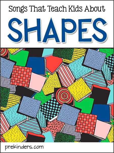 Shape Songs for Kids  Shape songs, Shapes preschool, Shape activities