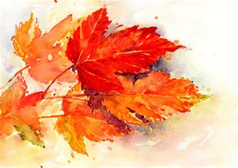 Painting 9 Gorgeous Autumn Leaves Paintings To Color Your Life Art