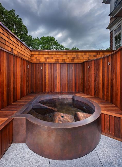 Copper Hot Tub Copper Outdoor Tub Copper Hot Tub Treatment