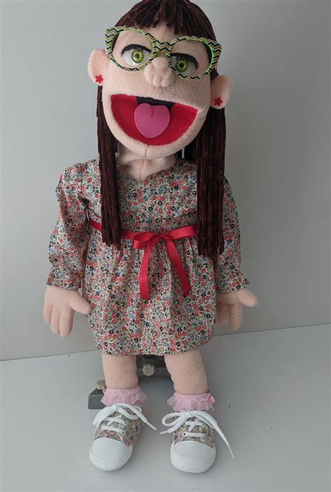 Professional Ventriloquist Puppet Funny Girl Puppet Custom Etsy