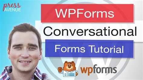 WPForms Conversational Forms - WordPress Tutorial - YouTube