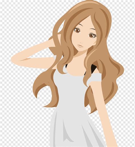 Amazon Com Capelli Cloud Computing Skin Pretty Girl Cartoon Cream Face Fashion Girl Png