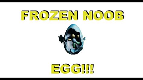 How To Get The Frozen Noob Egg Roblox Egg Hunt 2019 Youtube